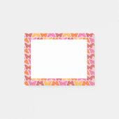 Schmetterlinge Post-it Klebezettel (Vorderseite)