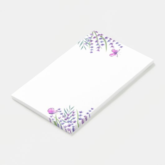 Schmetterlinge Post it Notes Post-it Klebezettel (angewinkelt)