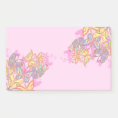 Schmetterlinge Post it Notes Post-it Klebezettel (Vorderseite)