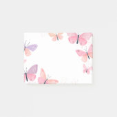 Schmetterlinge Post it Notes Post-it Klebezettel (Vorderseite)