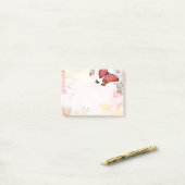 Schmetterlinge Post it Notes Post-it Klebezettel (Auf Schreibtisch)