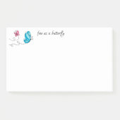 Schmetterlinge Post it Notes Post-it Klebezettel (Vorderseite)