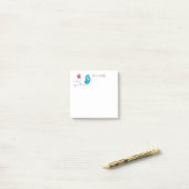 Schmetterlinge Post it Notes Post-it Klebezettel (Auf Schreibtisch)