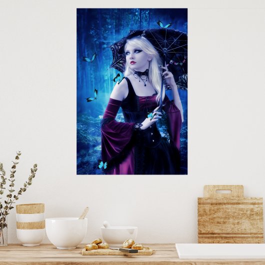 Schmetterlinge Poster (Küche)