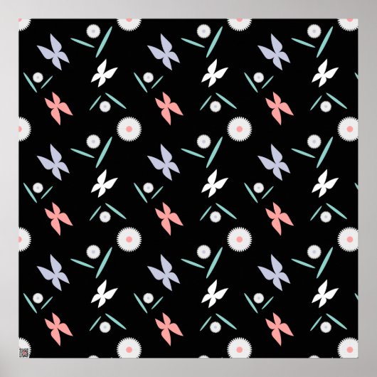 Schmetterlinge Poster (Vorne)