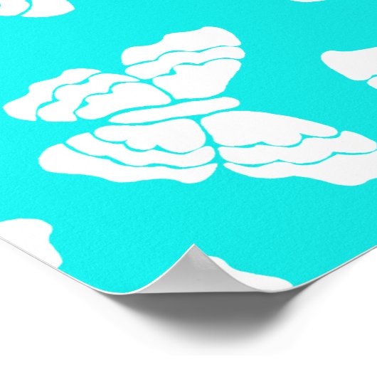 Schmetterlinge Poster (Ecke)