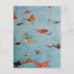 Schmetterlinge Postkarte