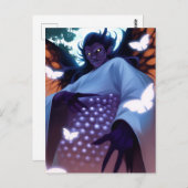 Schmetterlinge Postkarte (Vorne/Hinten)