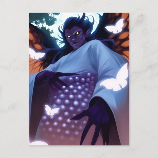 Schmetterlinge Postkarte (Vorderseite)