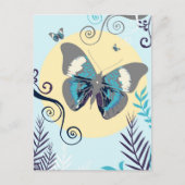 Schmetterlinge Postkarte (Vorderseite)