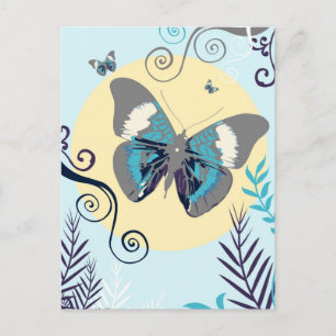 Schmetterlinge Postkarte