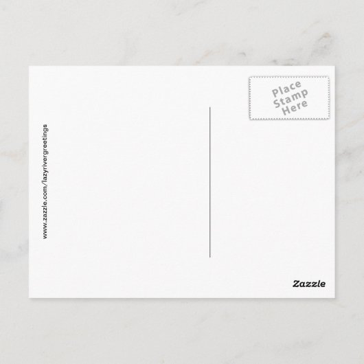 Schmetterlinge Postkarte (Rückseite)