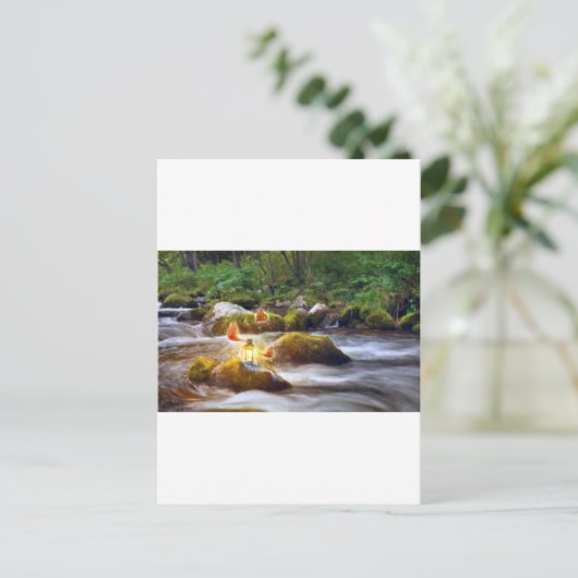 Schmetterlinge Postkarte (Stehend Vorderseite)