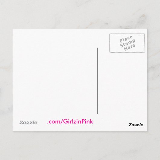 Schmetterlinge Postkarte (Rückseite)