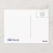 Schmetterlinge Postkarte (Rückseite)