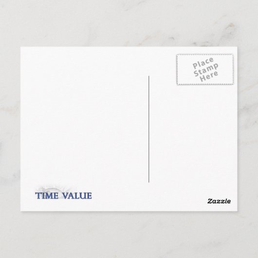 Schmetterlinge Postkarte (Rückseite)