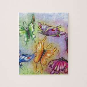 Schmetterlinge Puzzle