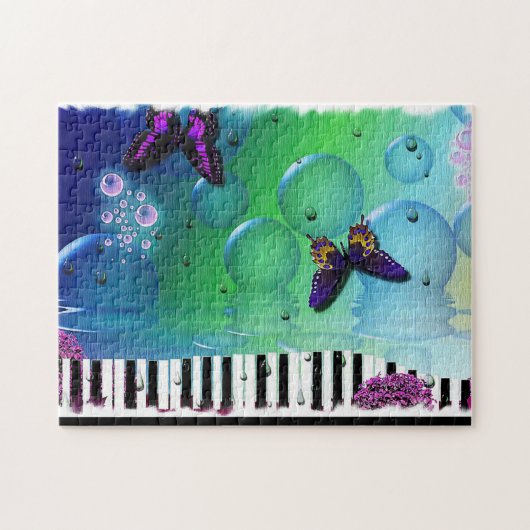 Schmetterlinge Puzzle (Horizontal)