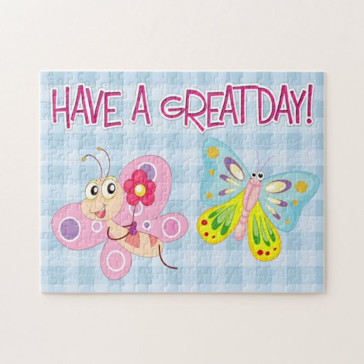 Schmetterlinge Puzzle (Horizontal)