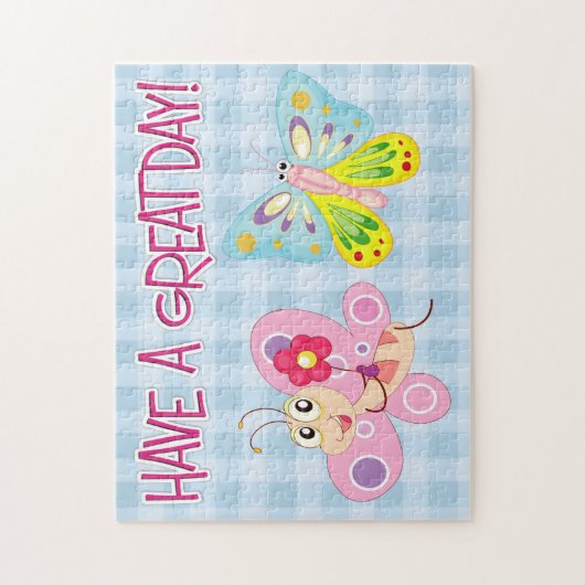 Schmetterlinge Puzzle (Vertikal)