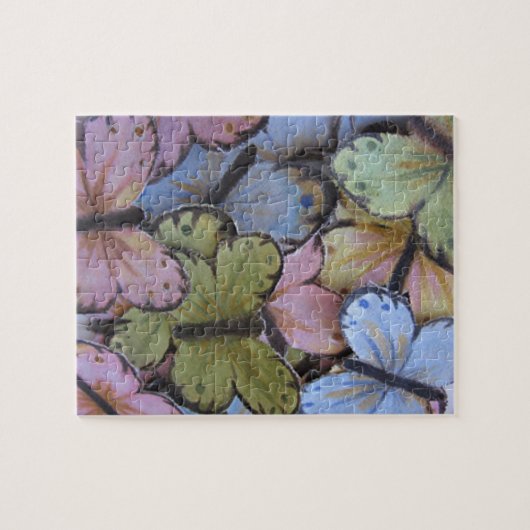 Schmetterlinge Puzzle mit Geschenkboxen (Horizontal)