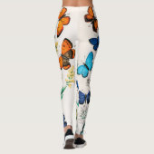 Schmetterlinge, Raupen von William Forsell Kirby Leggings (Rückseite)