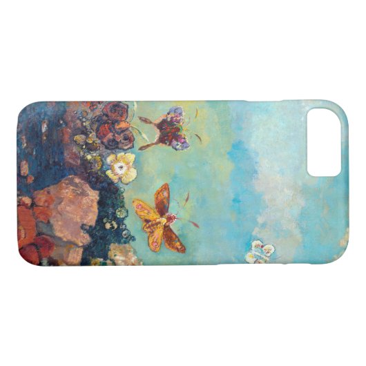 Schmetterlinge, Redon Case-Mate iPhone Hülle (Rückseite (Horizontal))