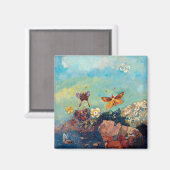 Schmetterlinge, Redon Magnet (Vorderseite/Rückseite)