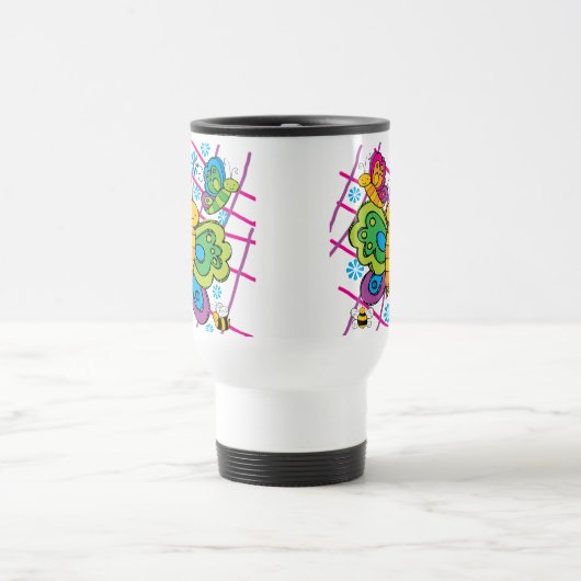 Schmetterlinge Reisebecher (Mittel)