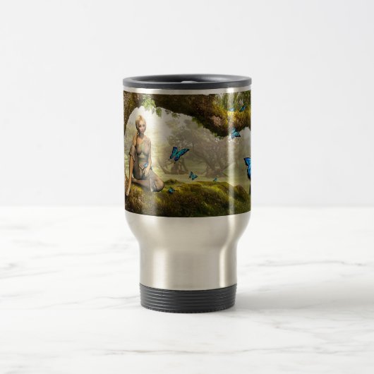 Schmetterlinge Reisebecher (Mittel)