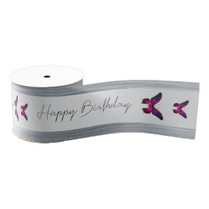 Schmetterlinge Ripsband