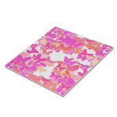 Schmetterlinge, rosa, fuchsisch und korallenfarben fliese (Seite)