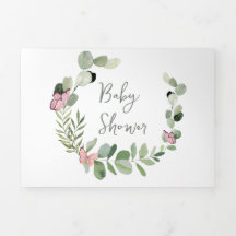 Schmetterlinge rund um die Babydusche