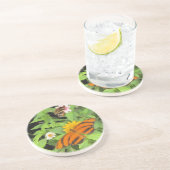 Schmetterlinge Sandstone-Untersetzer Sandstein Untersetzer (Seite)