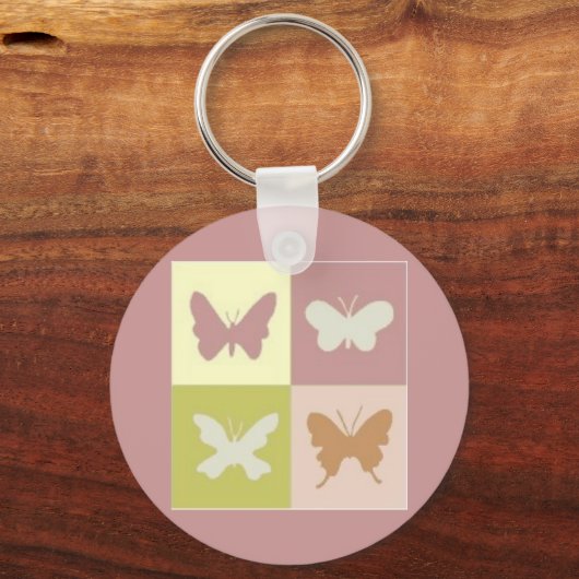 Schmetterlinge Schlüsselanhänger (Vorderseite)