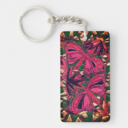 Schmetterlinge Schlüsselanhänger (Vorderseite)