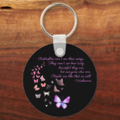 Schmetterlinge Schlüsselanhänger (Vorderseite)