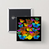 Schmetterlinge! Schmetterlinge! Button (Vorne & Hinten)