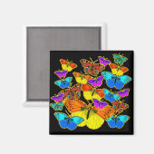 Schmetterlinge! Schmetterlinge! Magnet (Vorderseite/Rückseite)