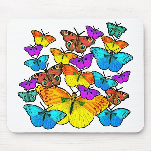 Schmetterlinge! Schmetterlinge! Mousepad (Vorne)
