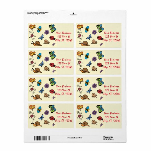 Schmetterlinge Schnecken Insekten Thunder_Cove (Vorne)