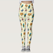 Schmetterlinge Schnecken Insekten Thunder_Cove Leggings (Vorderseite)