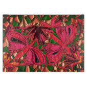 Schmetterlinge Schneidebrett (Vorderseite)