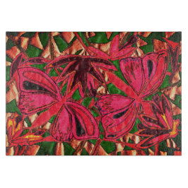 Schmetterlinge Schneidebrett