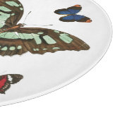 Schmetterlinge Schneidebrett (Ecke)