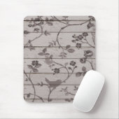 Schmetterlinge, schön Vintag und elegant, mit Blum Mousepad (Mit Mouse)