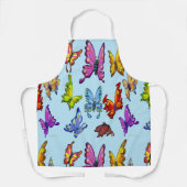 Schmetterlinge Schürze (Vorderseite)