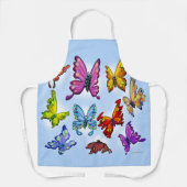 Schmetterlinge Schürze (Vorderseite)