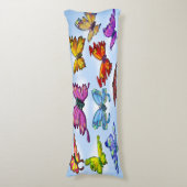 Schmetterlinge Seitenschläferkissen (Vorderseite Vertikal)