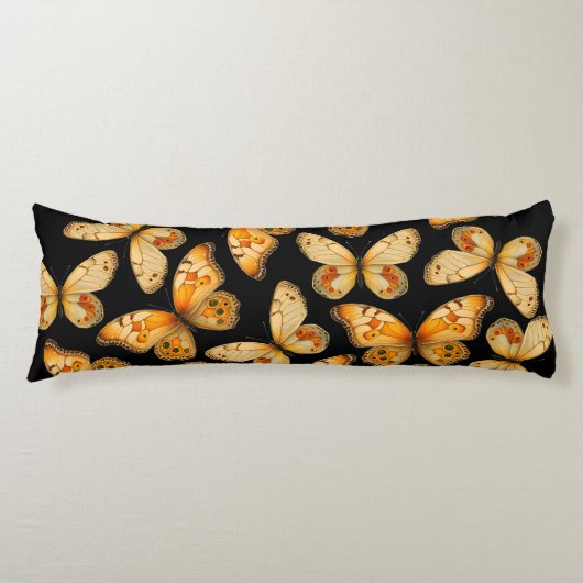 Schmetterlinge Seitenschläferkissen (Vorderseite)